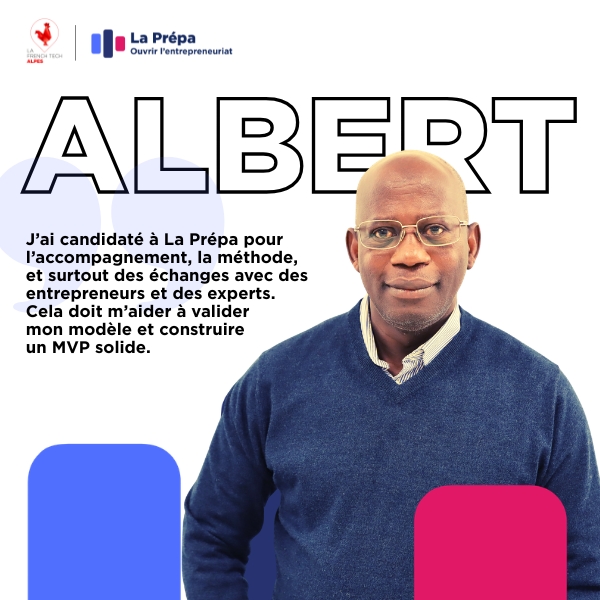 Albert Tokpa lauréat prépa french tech alpes 2026