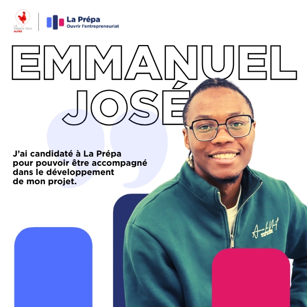 Emmanuel-José Mpongo lauréat prépa french tech alpes 2026
