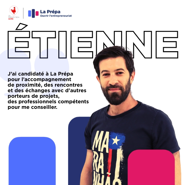 Étienne Benoît lauréat prépa french tech alpes 2026