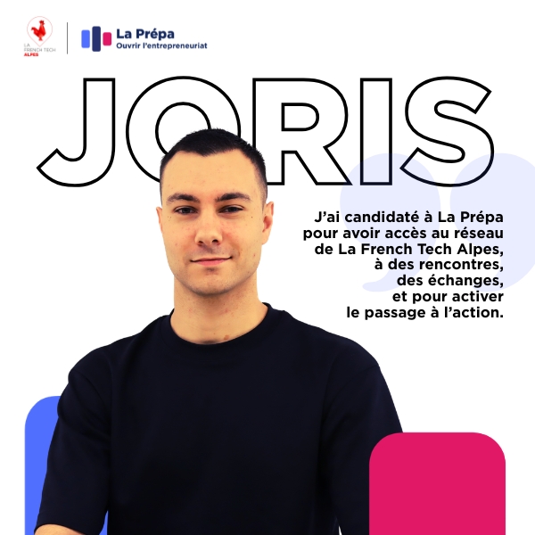 Joris fernandez lauréat prépa french tech alpes 2026