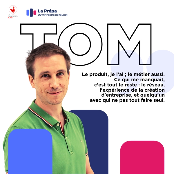 Tom Ballu lauréat prépa french tech alpes 2026